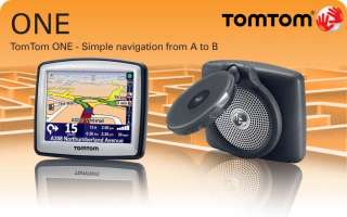 TomTom ONE v4 Satellite Navigation System Great Britain Traffic 