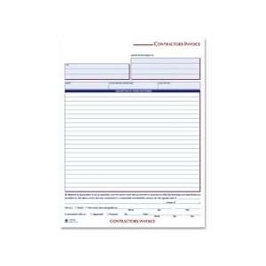  Adams Business Forms Products   Contractors Invoice, 3 