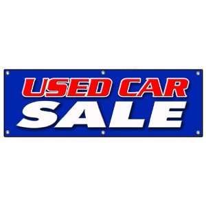  72 USED CAR SALE BANNER SIGN cars sell sales use old vehicles 