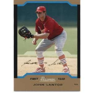  2004 Bowman Gold #250 John Santor FY   St. Louis Cardinals 