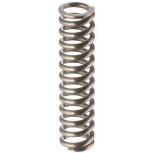 Music Wire Compression Spring, Steel, Inch, 0.36 OD, 0.059 Wire Size 