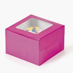  Hot Pink Cupcake Boxes   Teacher Resources & Birthday 