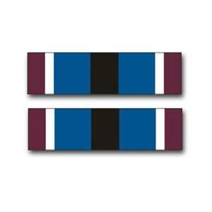 United States Army Humanitarian Service Medal Ribbon Decal Sticker 3.8 