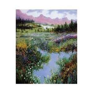   Spring Canyon   Artist Dedecker  Poster Size 32 X 26