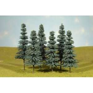  Bachmann 32012 5 6 Blue Spruce Trees (6) HO Toys & Games