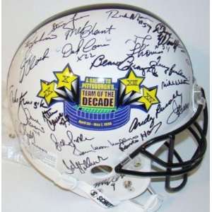  1970S Steelers SUPER BOWL 50+ SIGNED F/S Proline Helmet 