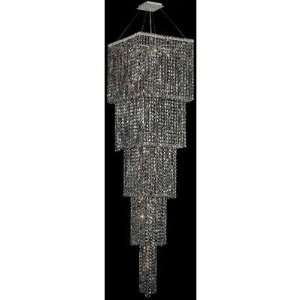  Elegant Lighting 2033G80C/SS chandelier