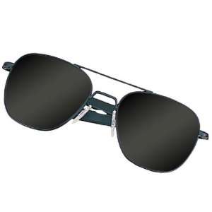  Exclusive By Humvee Humvee Pilot 52MM Black Sunglasses 