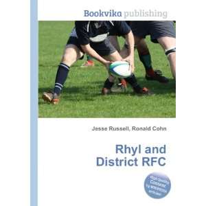 Rhyl and District RFC Ronald Cohn Jesse Russell  Books