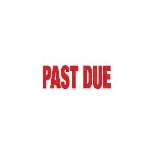  Past Due Stamp   Style 41710