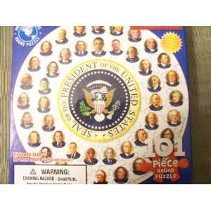  World of Learning Round Puzzle ~ Presidents of the United 
