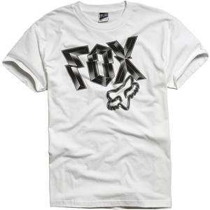  Fox Racing Rusty Diamonds T Shirt   Medium/White 