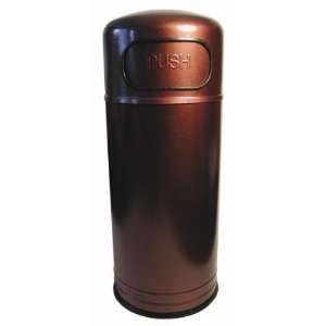  Smokers Oasis Companion Trash Receptacle Hammered Copper 