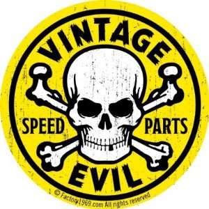  Vintage Evil 007A Sticker Arts, Crafts & Sewing