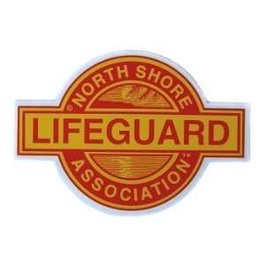  North Shore Lifeguard Association Hawaii Surfing Sticker 