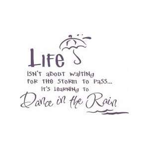  Life isnt about waiting for the storm to pass