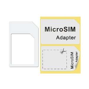   Convert Sim to Micro Sim Adapter for iPad 3G