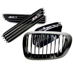  1999 2006 BMW E46 M3 Black Grill and Gill Combo 