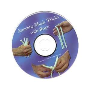  Rope Magic Tricks DVD Amazing Easy Penetration Vanish 