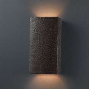  Justice Design Group CER 0915 Small Rectangle Wall Sconce 