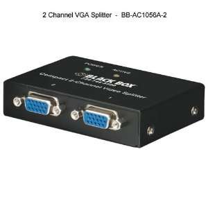  Black Box VGA Video Splitter  2 Ports