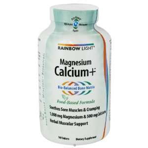   Light Calcium, Magnesium & Iron Calcium +, Food Based 180 tablets