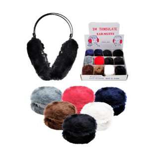  New TheDapperTie Furry Thinsulate Adjustable Ear Warmers 