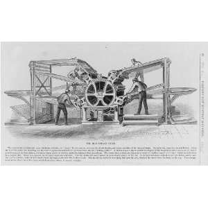 The Hoe Rotary Press,1865,A.H. Jocelyn,Harpers New Monthly,Printing 