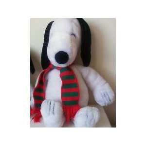  Huge Plush 19 Peanuts Snoopy with Red/Green Scarf by 