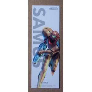  Samus Nintendo Bookmark