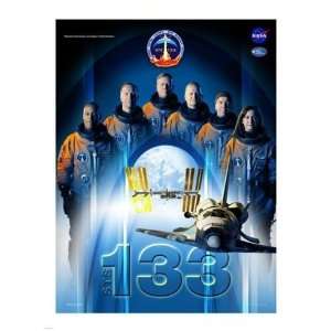  Pivot Publishing   B PPBPVP2165 STS 133 Mission Poster  18 