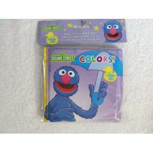  Sesame Street Bath Time Bubble Book ~ Colors ~ Grover 