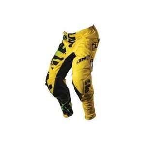  One Industries Defcon Ripper Pants   30/Yellow Automotive