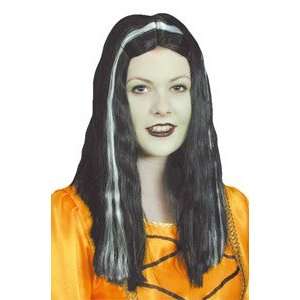  Pams Halloween Party Wigs  Witch Wig With White Streak 