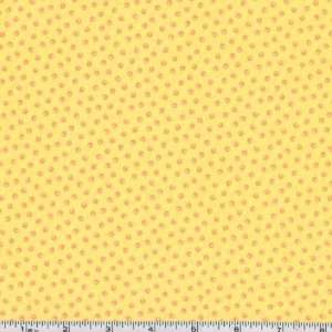  45 Wide Emma Louise Dots Yellow Fabric By The Yard Arts 