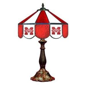  Mississippi State Bulldogs Glass Table 14 Lamp