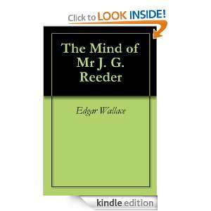 The Mind of Mr J. G. Reeder Edgar Wallace  Kindle Store
