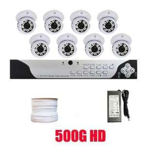   COMS CCD, 600 TV lines, 3.6mm Len, 30pcs IR Infrared LED 82 feet IR