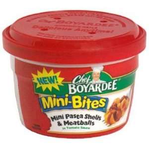 Chef Boyardee Microwavable Mini Bites Pasta Shells & Meatballs 7.5 oz 