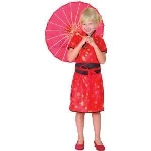   China Girl Chinese Childs Fancy Dress Costume S 122cms Toys & Games