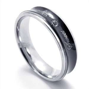 CET Domain SZ11 1128 10 Special Designed Titanium Steel Ring for Mens 