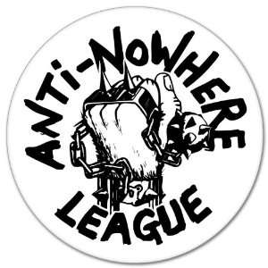 Anti Nowhere League car bumper sticker decal 4 x 4 