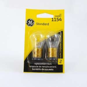  GE 1154 17w 6.4v S8 Automotive; Low Voltage bulb (2 Pack 