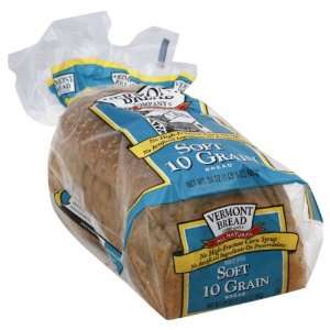 Vermont Bread Company Soft 10 Grain Bread 24 Oz 2 Packs  