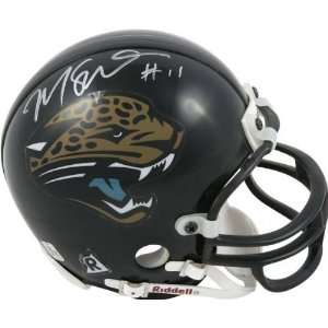  Mike Sims Walker Jacksonville Jaguars Autographed Mini 