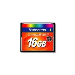  Transcend 16GB CompactFlash (CF) Card   133x Electronics