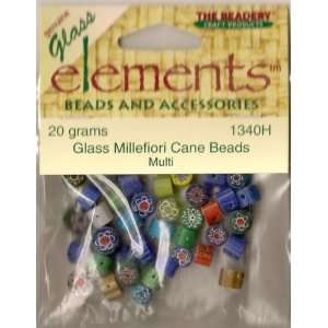   Cane Beads Multi Color   20g   Elements   1340H Arts, Crafts & Sewing