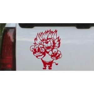 Pouncing Attacking Lion Animals Car Window Wall Laptop Decal Sticker 
