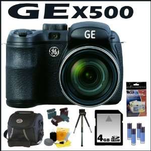  GE X500 16MP Digital Camera with 15X Optical Zoom and 2.7 