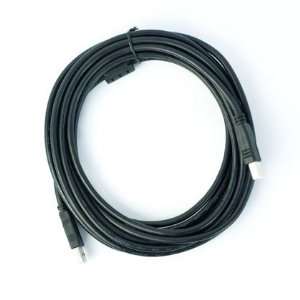   to B Cable (16 Feet/5.0 Meters) BLACK Cell Phones & Accessories